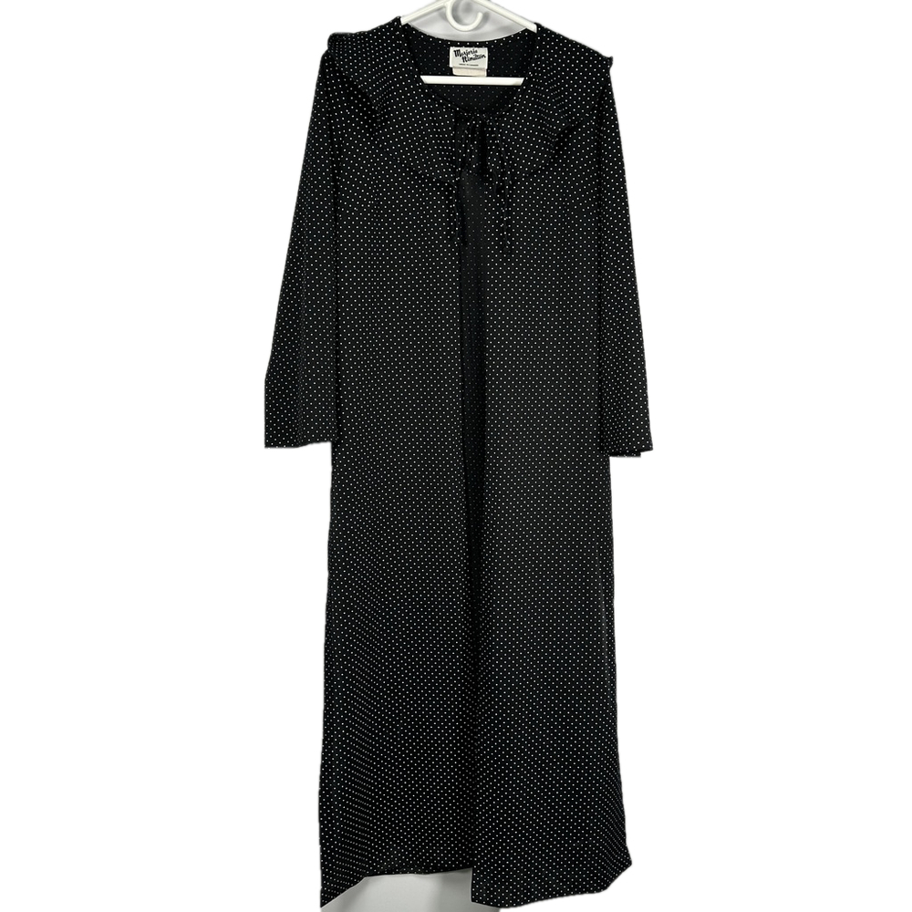 Vintage Maggie Hamilton Polka Dot Dressing Gown 14